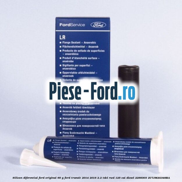 Pasta blocare suruburi Ford Original 10 ml Ford Transit 2014-2018 2.2 TDCi RWD 125 cai diesel