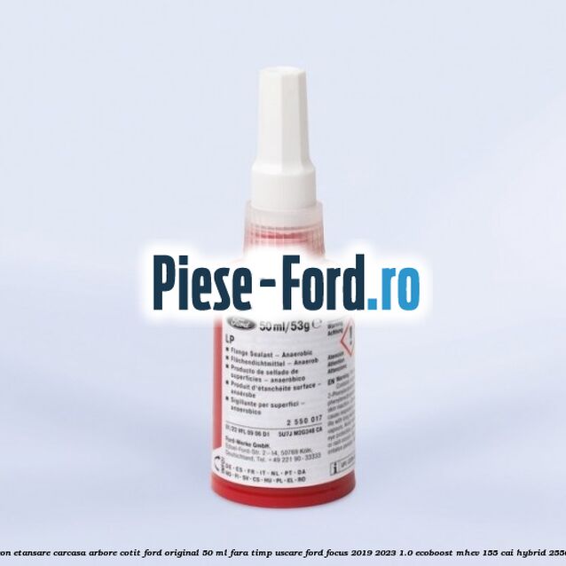 Silicon etansare carcasa arbore cotit Ford original 50 ml fara timp uscare Ford Focus 2019-2023 1.0 EcoBoost mHEV 155 cai #FE97F36AB7