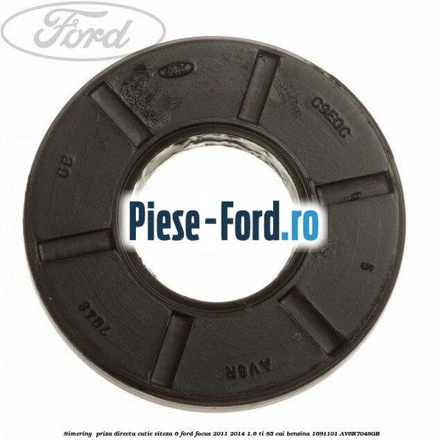 Set simering priza directa cutie automata PowerShift Ford Focus 2011-2014 1.6 Ti 85 cai benzina