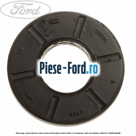 Set simering priza directa cutie automata PowerShift Ford Focus 2014-2018 1.5 EcoBoost 182 cai benzina