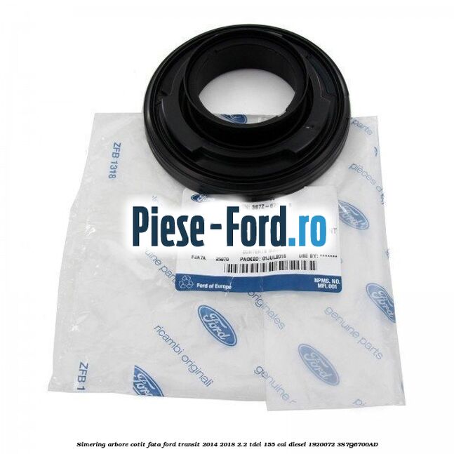 Simering arbore cotit fata Ford Transit 2014-2018 2.2 TDCi 155 cai diesel #7547DC8A19