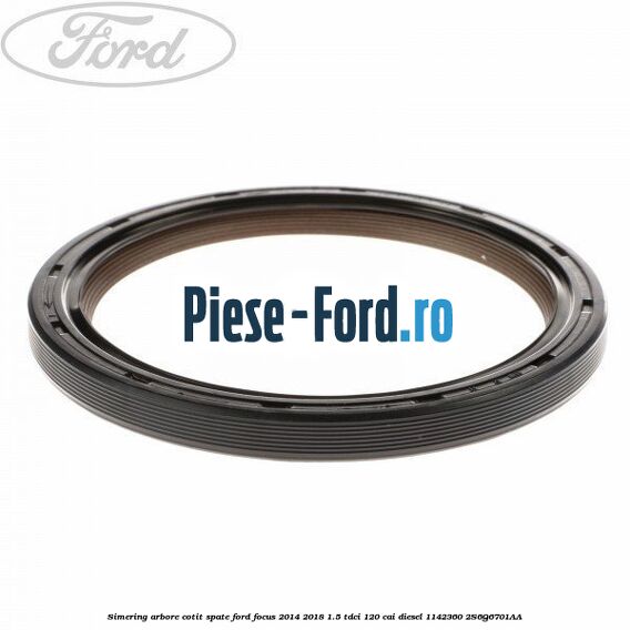 Simering, arbore cotit fata Ford Focus 2014-2018 1.5 TDCi 120 cai diesel