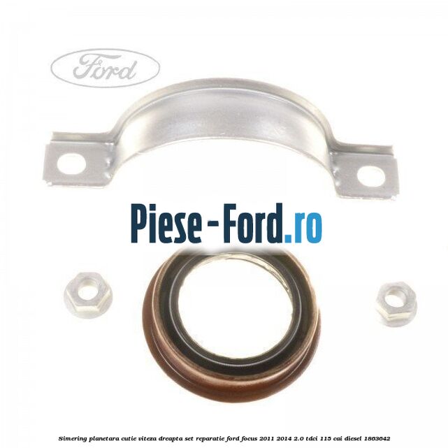 Simering planetara cutie viteza, dreapta set reparatie Ford Focus 2011-2014 2.0 TDCi 115 cai
