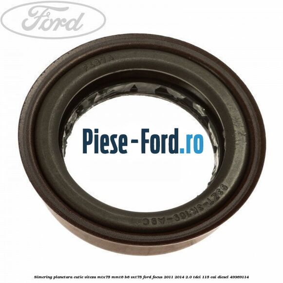 Protectie simering planetara stanga cutie viteza PowerShift Ford Focus 2011-2014 2.0 TDCi 115 cai diesel