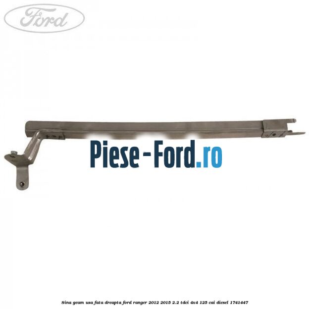 Sina geam usa fata dreapta Ford Ranger 2012-2015 2.2 TDCi 4x4 125 cai diesel #154E0ABA9E