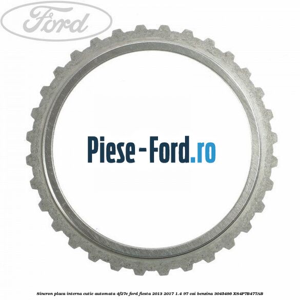 Sincron placa interna cutie automata 4F27E Ford Fiesta 2013-2017 1.4 97 cai benzina #F5AF301B5E