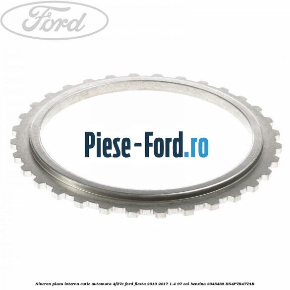 Sincron placa interna cutie automata 4F27E Ford Fiesta 2013-2017 1.4 97 cai benzina #F5AF301B5E
