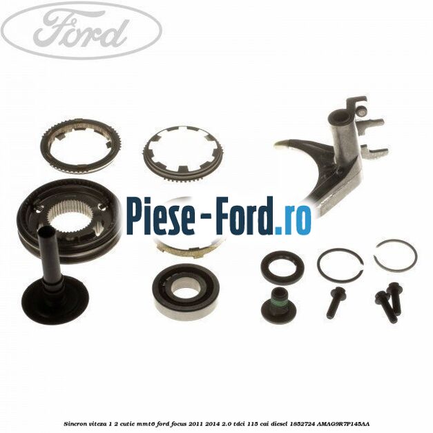 Sincron 5 si 6 cutie 6 trepte Ford Focus 2011-2014 2.0 TDCi 115 cai diesel