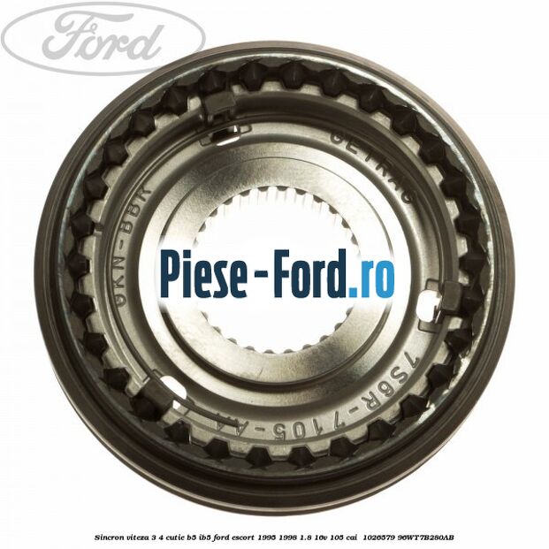 Sincron viteza 3/4 cutie B5/IB5 Ford Escort 1995-1998 1.8 16V 105 cai  #91C8E64FEB