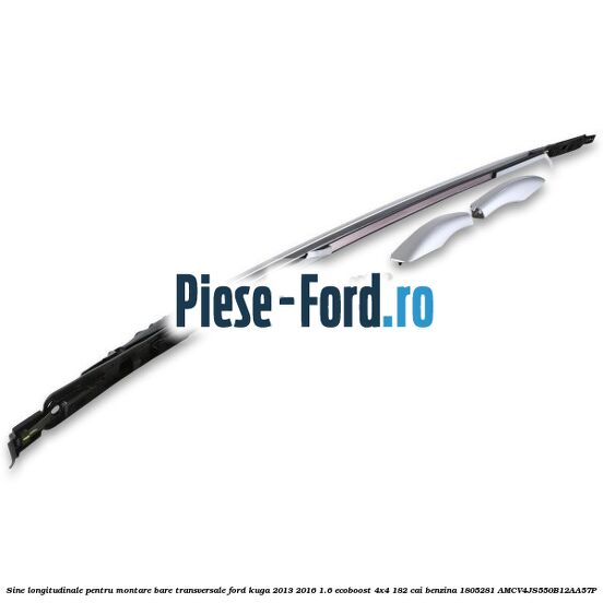 Sine longitudinale pentru montare bare transversale Ford Kuga 2013-2016 1.6 EcoBoost 4x4 182 cai benzina #5A04FD5EFB