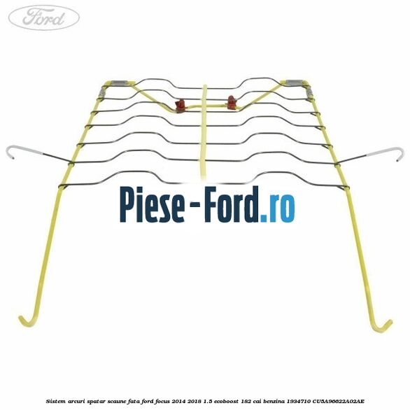 Sistem arcuri spatar scaune fata Ford Focus 2014-2018 1.5 EcoBoost 182 cai benzina