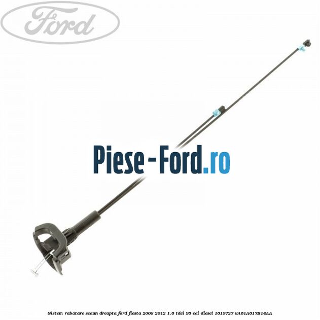 Sistem rabatare scaun dreapta Ford Fiesta 2008-2012 1.6 TDCi 95 cai diesel