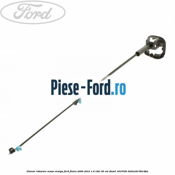 Sistem rabatare scaun stanga Ford Fiesta 2008-2012 1.6 TDCi 95 cai diesel