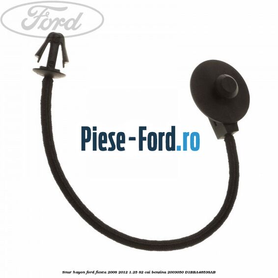 Set clipsuri prindere prag laterale Ford Fiesta 2008-2012 1.25 82 cai benzina