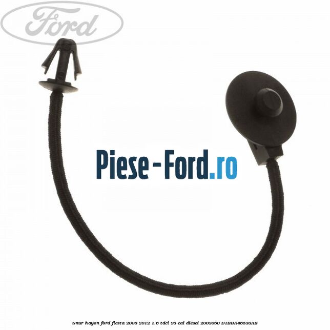 Set clipsuri prindere prag laterale Ford Fiesta 2008-2012 1.6 TDCi 95 cai diesel
