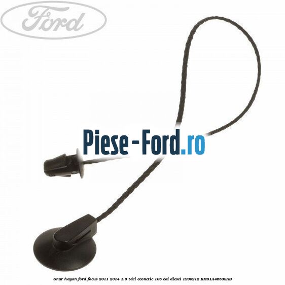 Snur hayon Ford Focus 2011-2014 1.6 TDCi ECOnetic 105 cai diesel #3BE9A1211F