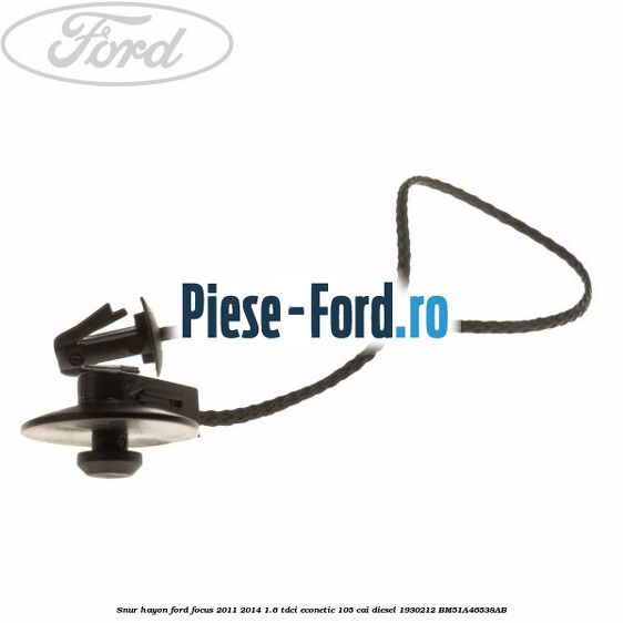 Snur hayon Ford Focus 2011-2014 1.6 TDCi ECOnetic 105 cai diesel #3BE9A1211F