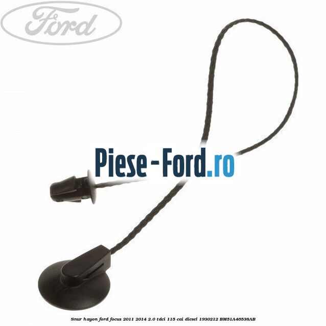 Snur hayon Ford Focus 2011-2014 2.0 TDCi 115 cai diesel
