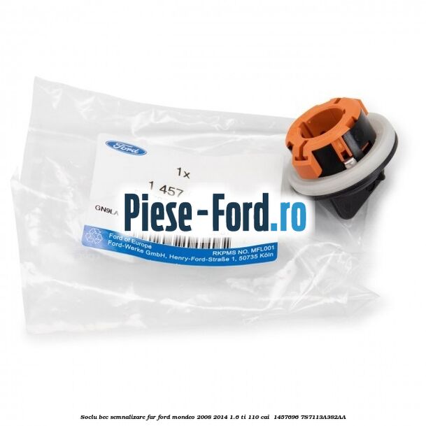 Soclu bec semnalizare far Ford Mondeo 2008-2014 1.6 Ti 110 cai  #0CB9A0AEFB