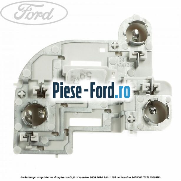 Set lampa interior plafon fata si spate Ford Mondeo 2008-2014 1.6 Ti 125 cai benzina