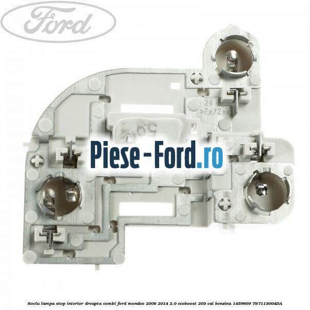 Set lampa interior plafon fata si spate Ford Mondeo 2008-2014 2.0 EcoBoost 203 cai benzina