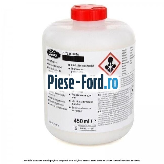 Solutie etansare anvelope Ford original 450 ml Ford Escort 1995-1998 RS 2000 150 cai #8E2138085B
