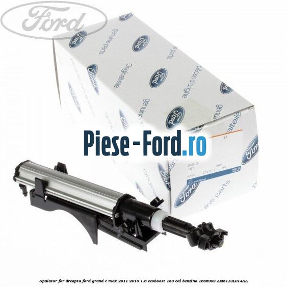 Furtun alimentare diuza spalator far stanga Ford Grand C-Max 2011-2015 1.6 EcoBoost 150 cai benzina
