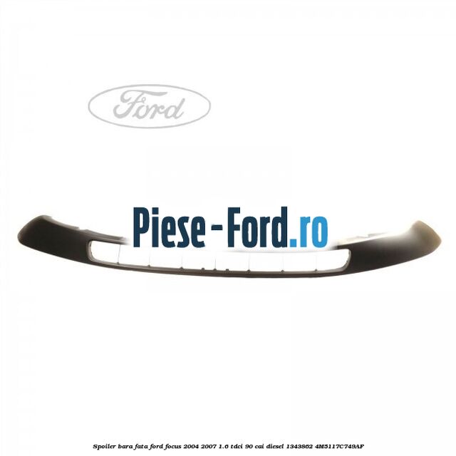 Spoiler bara fata Ford Focus 2004-2007 1.6 TDCi 90 cai diesel #F1C8A92813