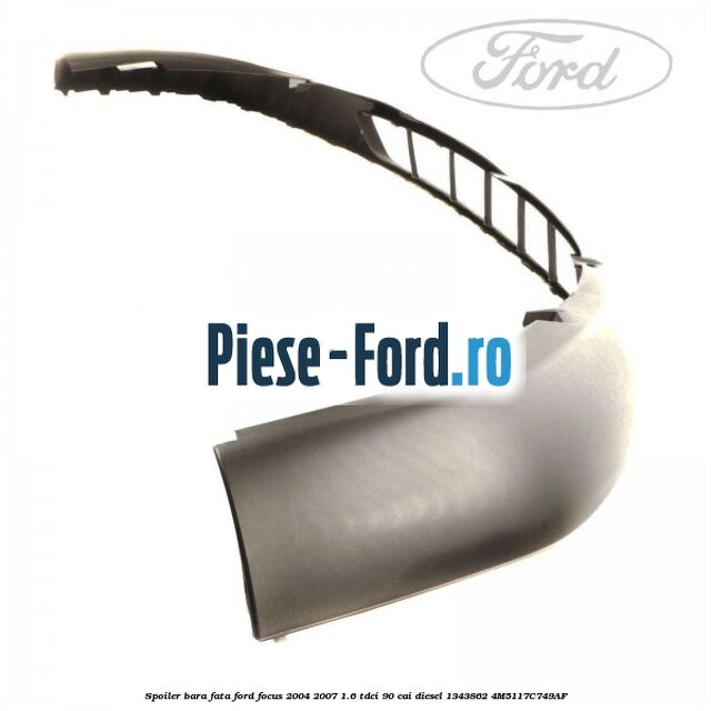 Spoiler bara fata Ford Focus 2004-2007 1.6 TDCi 90 cai diesel #F1C8A92813