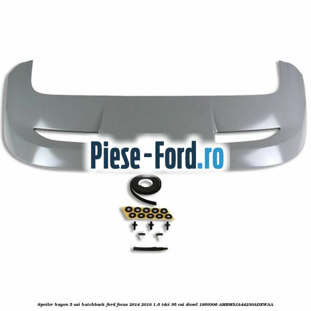 Set prag primerizat stanga Ford Focus 2014-2018 1.6 TDCi 95 cai diesel