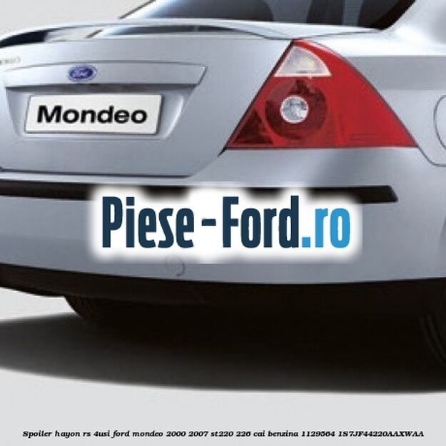 Protectie impotriva zgarieturilor bara din spate Ford Mondeo 2000-2007 ST220 226 cai benzina