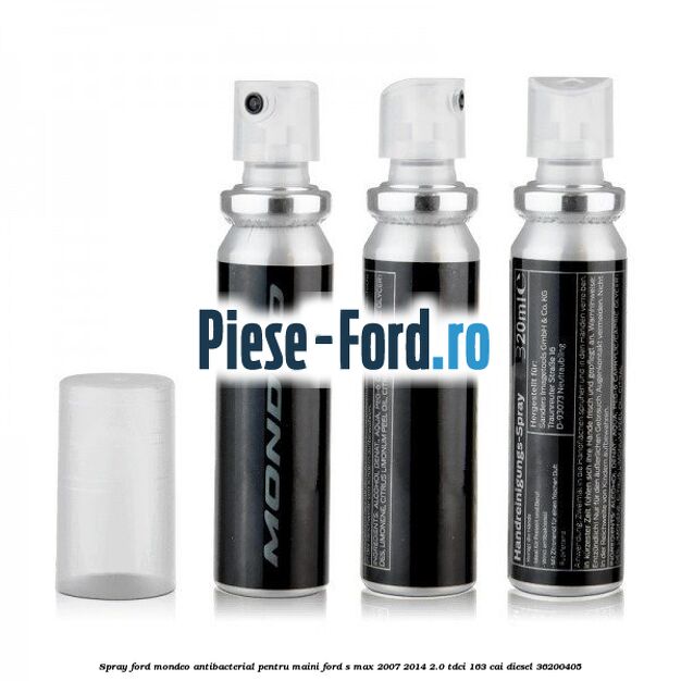 Spray Ford Mondeo antibacterial pentru maini Ford S-Max 2007-2014 2.0 TDCi 163 cai diesel