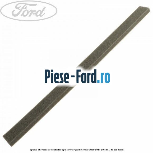 Spuma aborbant soc radiator apa inferior Ford Mondeo 2008-2014 2.0 TDCi 140 cai diesel