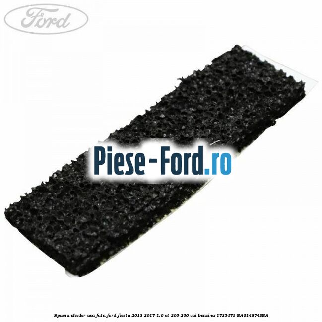 Piulita elastica prindere suport bara fata Ford Fiesta 2013-2017 1.6 ST 200 200 cai benzina