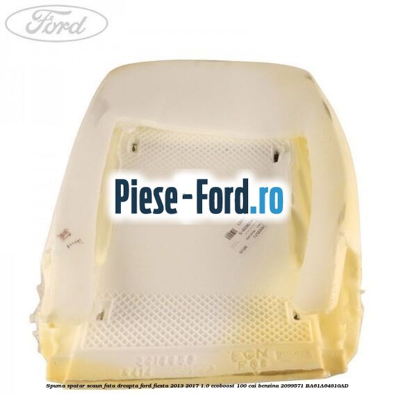 Spuma spatar scaun fata dreapta Ford Fiesta 2013-2017 1.0 EcoBoost 100 cai benzina