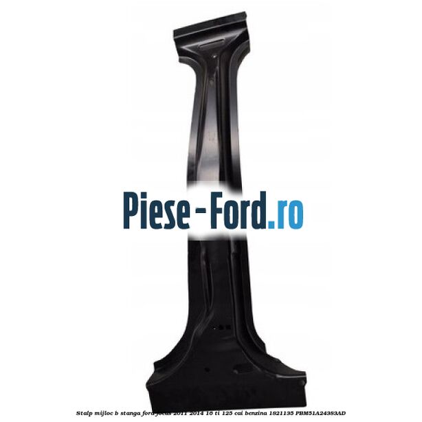 Stalp mijloc B stanga Ford Focus 2011-2014 1.6 Ti 125 cai #0FC428692E Stalp mijloc B stanga Ford Focus 2011-2014 1.6 Ti 125 cai #0FC428692E