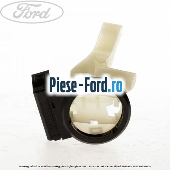 Steering wheel immobilizer casing plastic Ford Focus 2011-2014 2.0 TDCi 136 cai diesel #1F287B6FEF