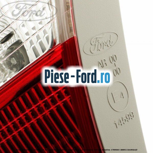 Stop dreapta pe interior 4 usi berlina Ford Focus 2011-2014 1.0 EcoBoost 125 cai benzina #682B7B25E8