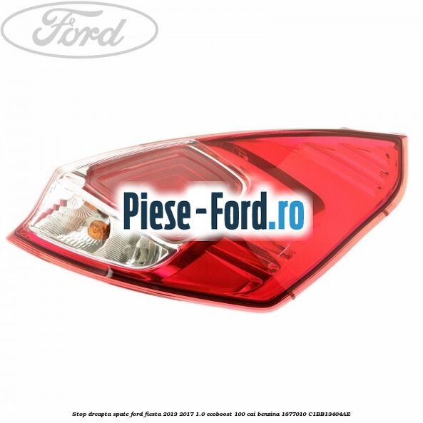 Soclu lampa stop model led Ford Fiesta 2013-2017 1.0 EcoBoost 100 cai benzina