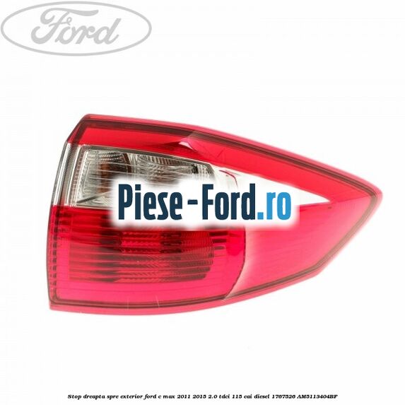Stop dreapta, spre exterior Ford C-Max 2011-2015 2.0 TDCi 115 cai diesel