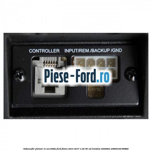 Subwoofer Pioneer TS-WX130DA Ford Fiesta 2013-2017 1.25 60 cai benzina #6C3AC11A98