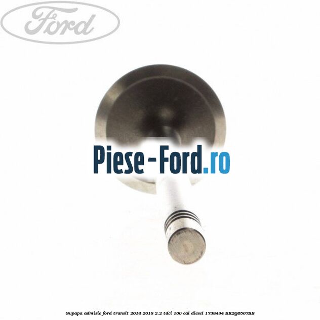 Supapa admisie Ford Transit 2014-2018 2.2 TDCi 100 cai diesel #BD70819393