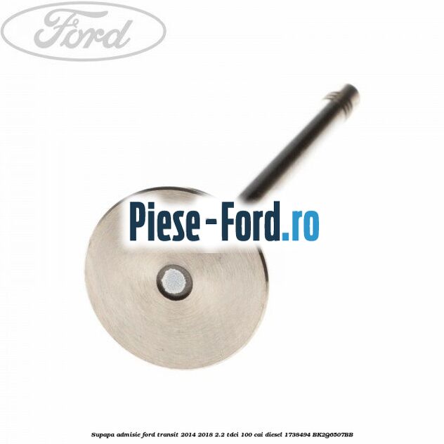 Supapa admisie Ford Transit 2014-2018 2.2 TDCi 100 cai diesel #BD70819393