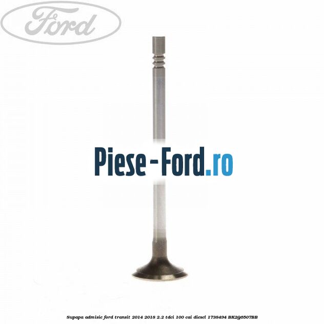 Supapa admisie Ford Transit 2014-2018 2.2 TDCi 100 cai diesel #BD70819393