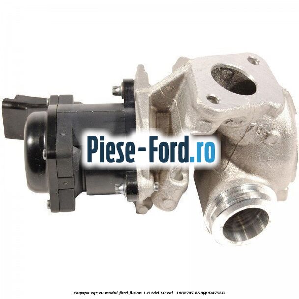 Supapa EGR cu modul Ford Fusion 1.6 TDCi 90 cai  #BB5895607C