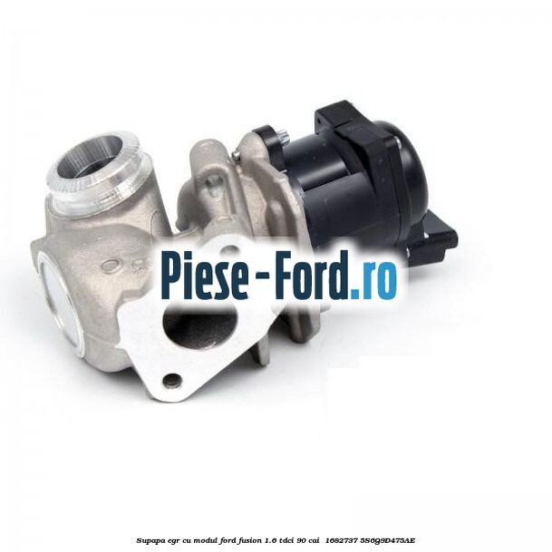 Supapa EGR cu modul Ford Fusion 1.6 TDCi 90 cai  #BB5895607C