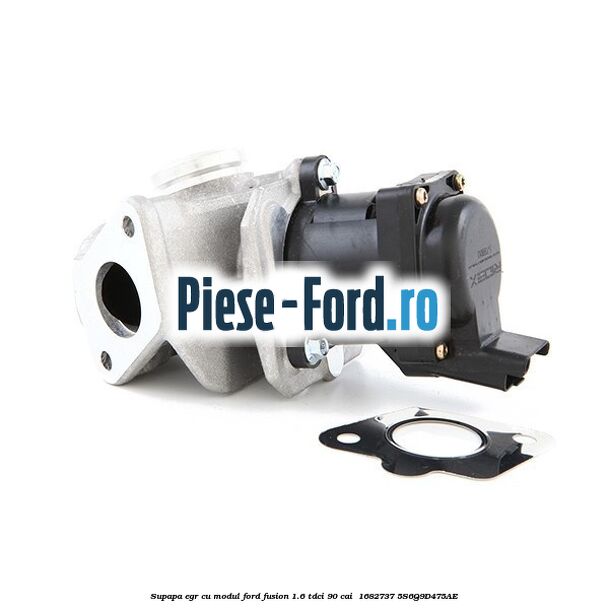 Supapa EGR cu modul Ford Fusion 1.6 TDCi 90 cai  #BB5895607C