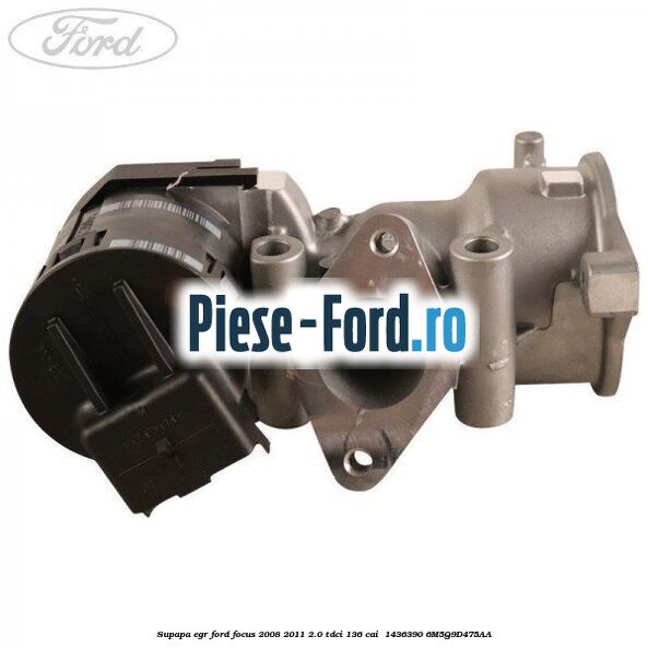 Supapa EGR Ford Focus 2008-2011 2.0 TDCi 136 cai  #02E8A83F79