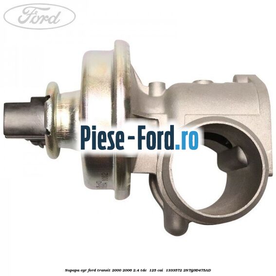 Supapa EGR Ford Transit 2000-2006 2.4 TDE  125 cai  #B029898D4B