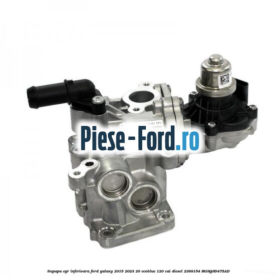 Supapa EGR inferioara Ford Galaxy 2015-2023 2.0 EcoBlue 120 cai #0DE54C0777